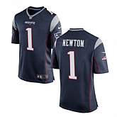 Nike Patriots 1 Cam Newton Men's Navy Blue Game Jersey Dzhi,baseball caps,new era cap wholesale,wholesale hats